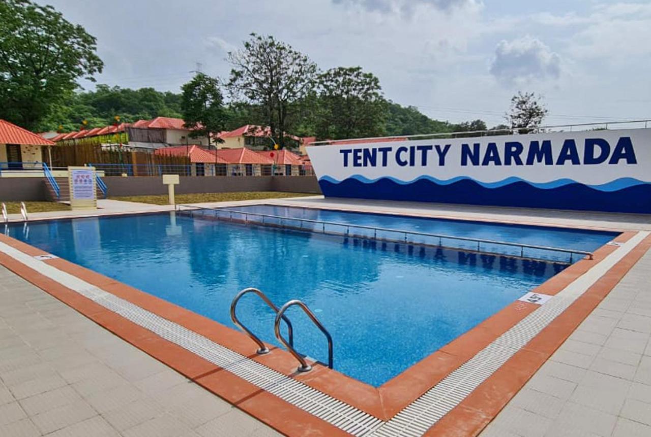 Praveg Tent City Narmada, Statue Of Unity Kevadia Екстер'єр фото